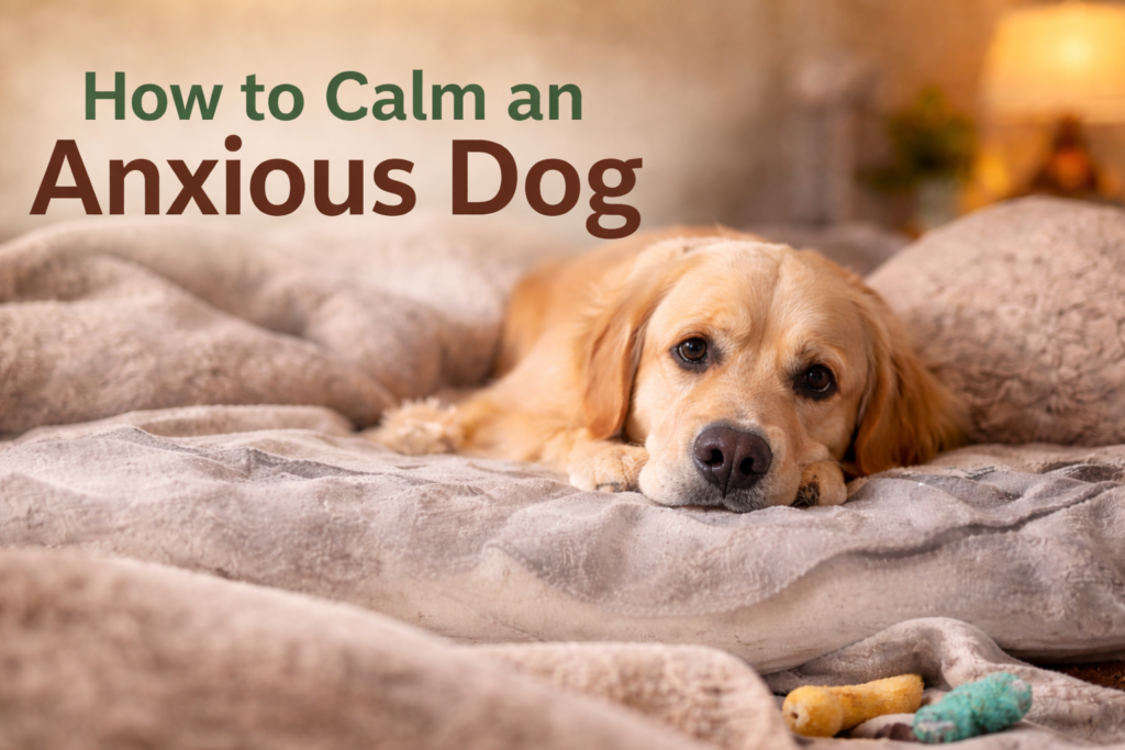 how to calm an anxious dog