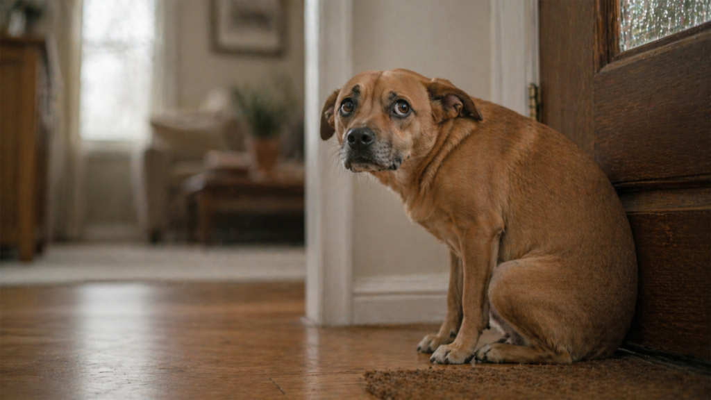 signs of anxiety in dogs
